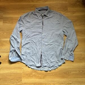 Arnold Zimberg Blue Button-Up Collared Shirt Men’s Medium Authentic Vintage